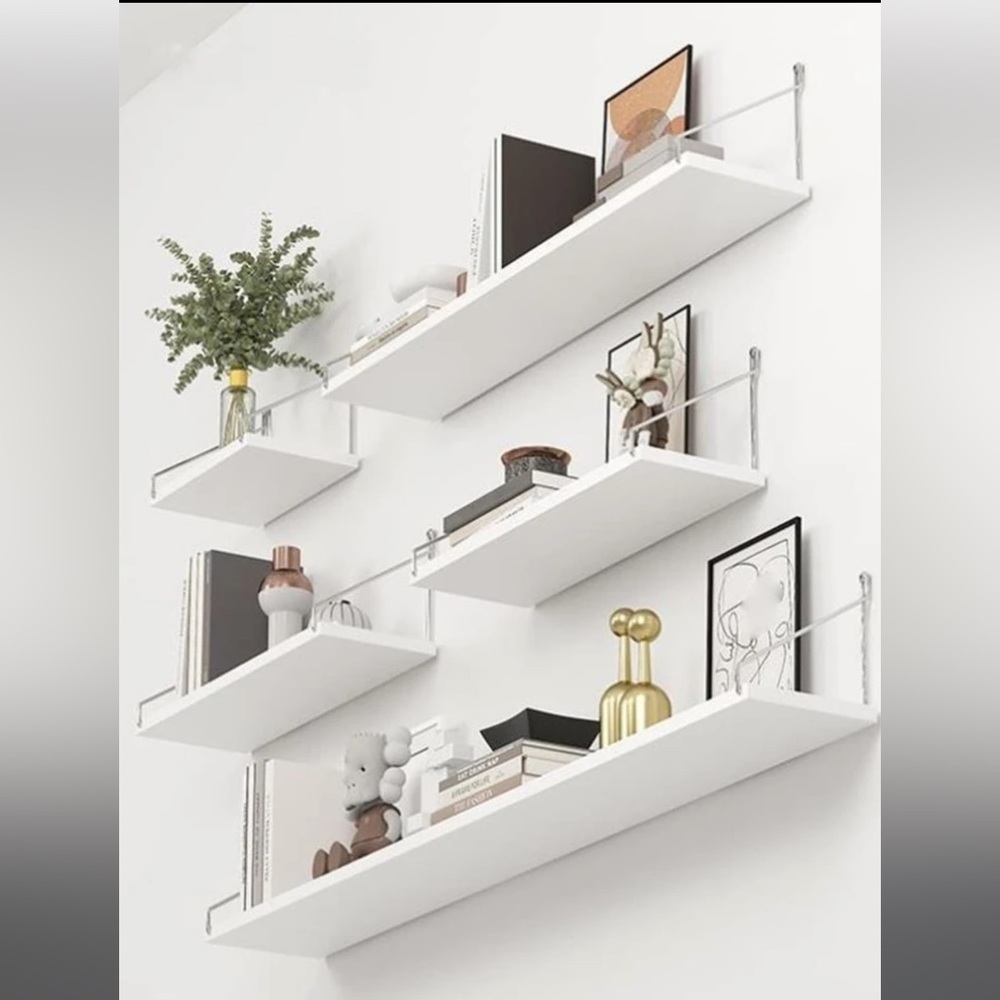 NWT White shelf